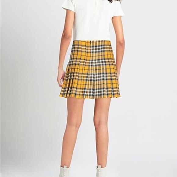 Maje Joris Plaid Mini Skirt - Picture 4 of 9
